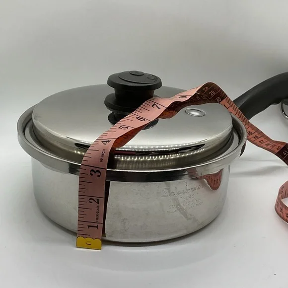 Saladmaster T304S Stainless Steel 2Qt Saucepan with Vapo Seal Lid - Picture 10 of 11